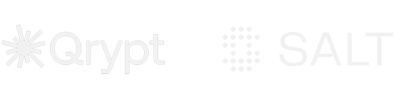 Qrypt and Salt logos